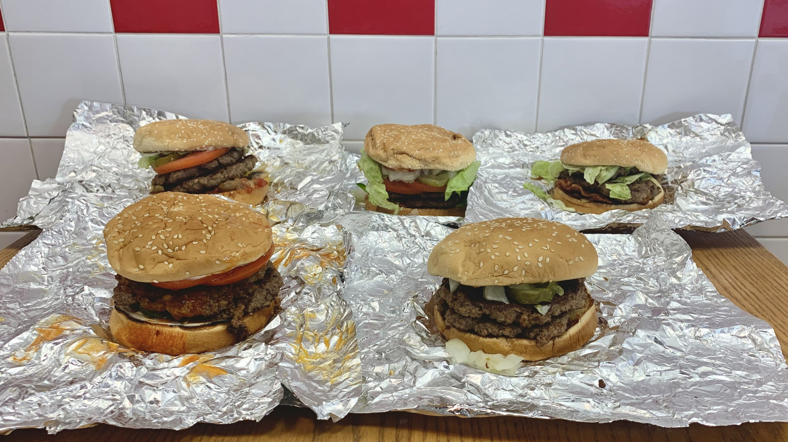 Every Five Guys 'Popular Picks' Burger Topping Combination, Tasted And Ranked - Tasting Table