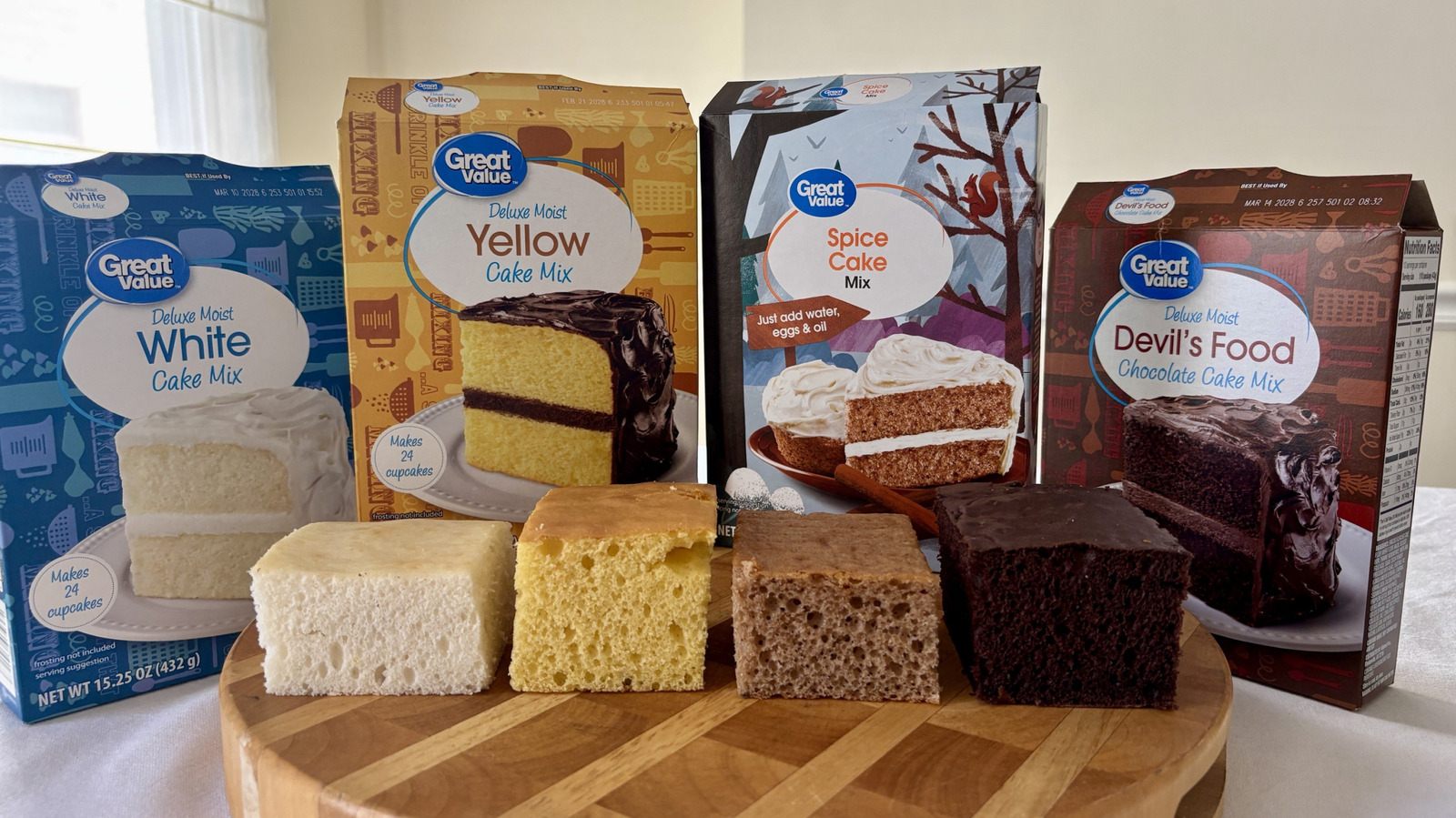 Every Great Value Cake Mix, Ranked