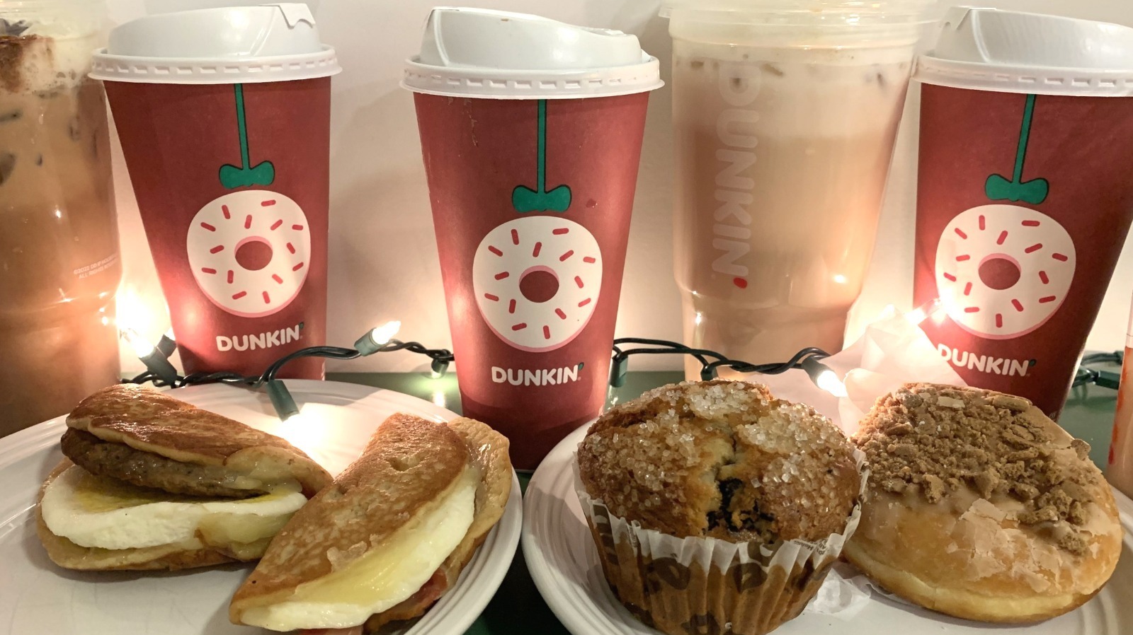 Dunkin's Holiday Menu Includes a New Cookie Butter Cold Brew