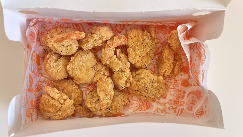 Lemon Pepper Rub Shrimp Tackle Box from Popeyes