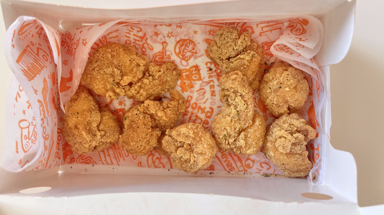 Garlic Parm Rub Shrimp Tackle Box from Popeyes