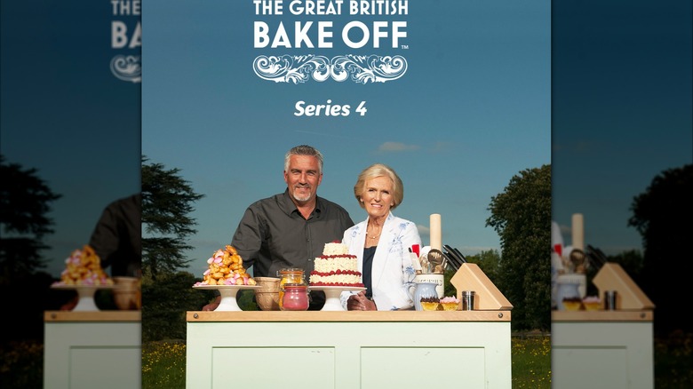 A poster for Season 4 of The Great British Bake-off