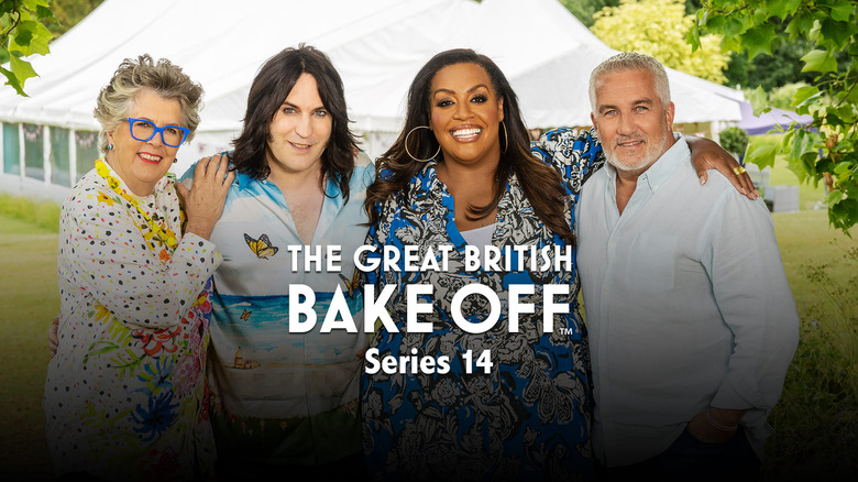 A poster for Season 14 of The Great British Bake-off