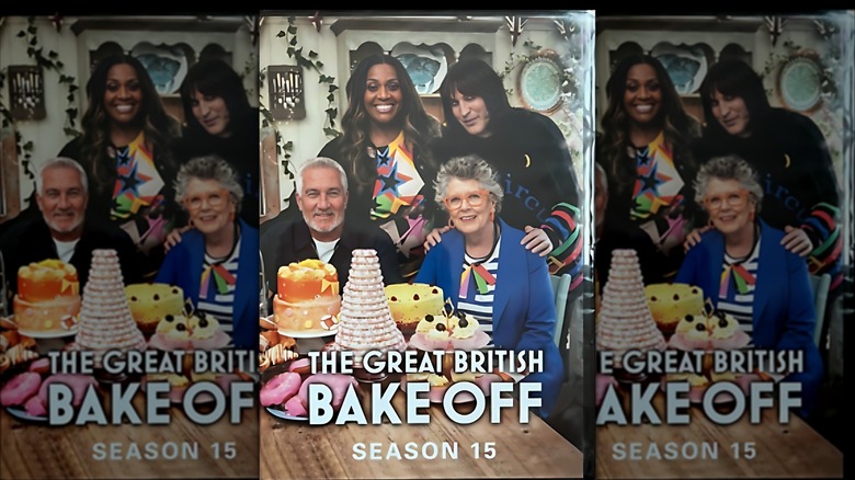 A poster for Season 15 of The Great British Bake-off