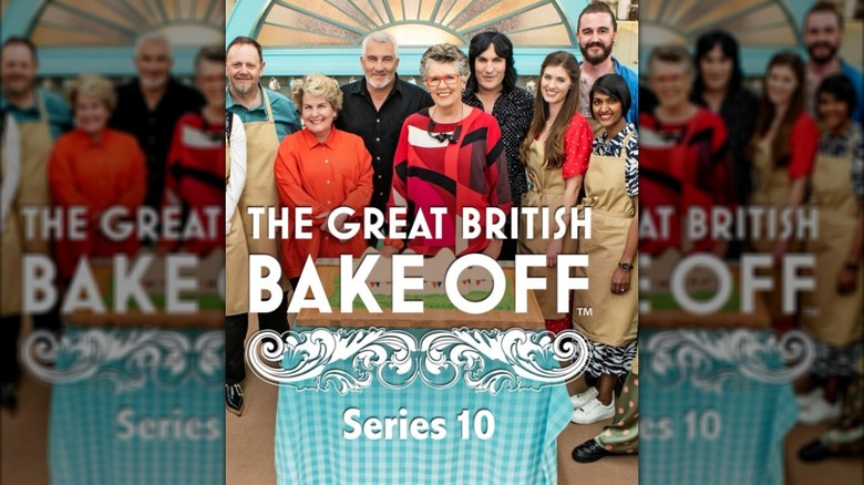 A poster for Season 10 of The Great British Bake-off