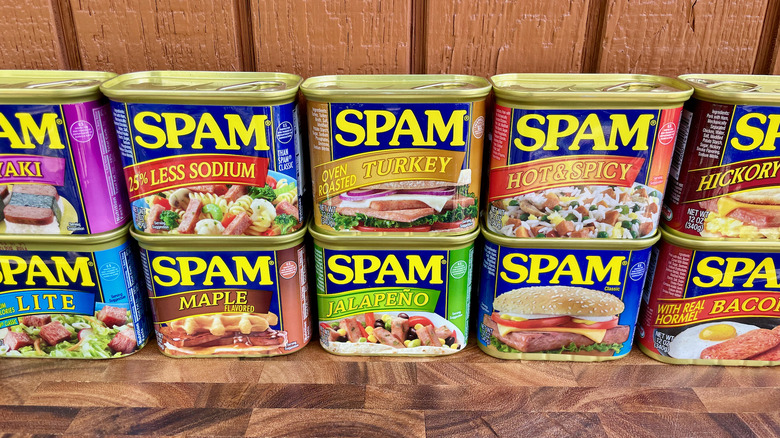 Many flavors of Spam cans