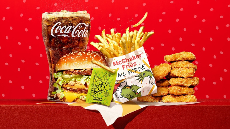 McDonald's Grinch meal