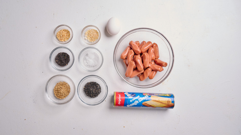 ingredients on a table