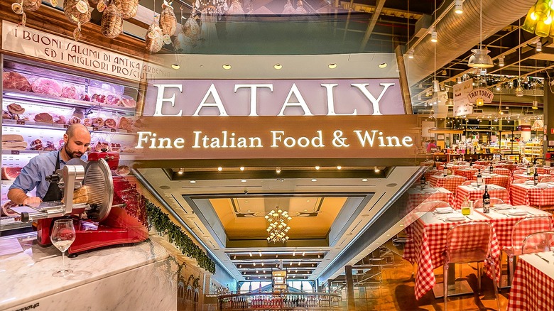 Eataly food collage