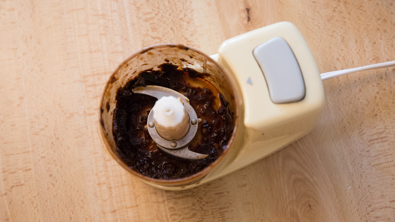 ancho chiles in food processor