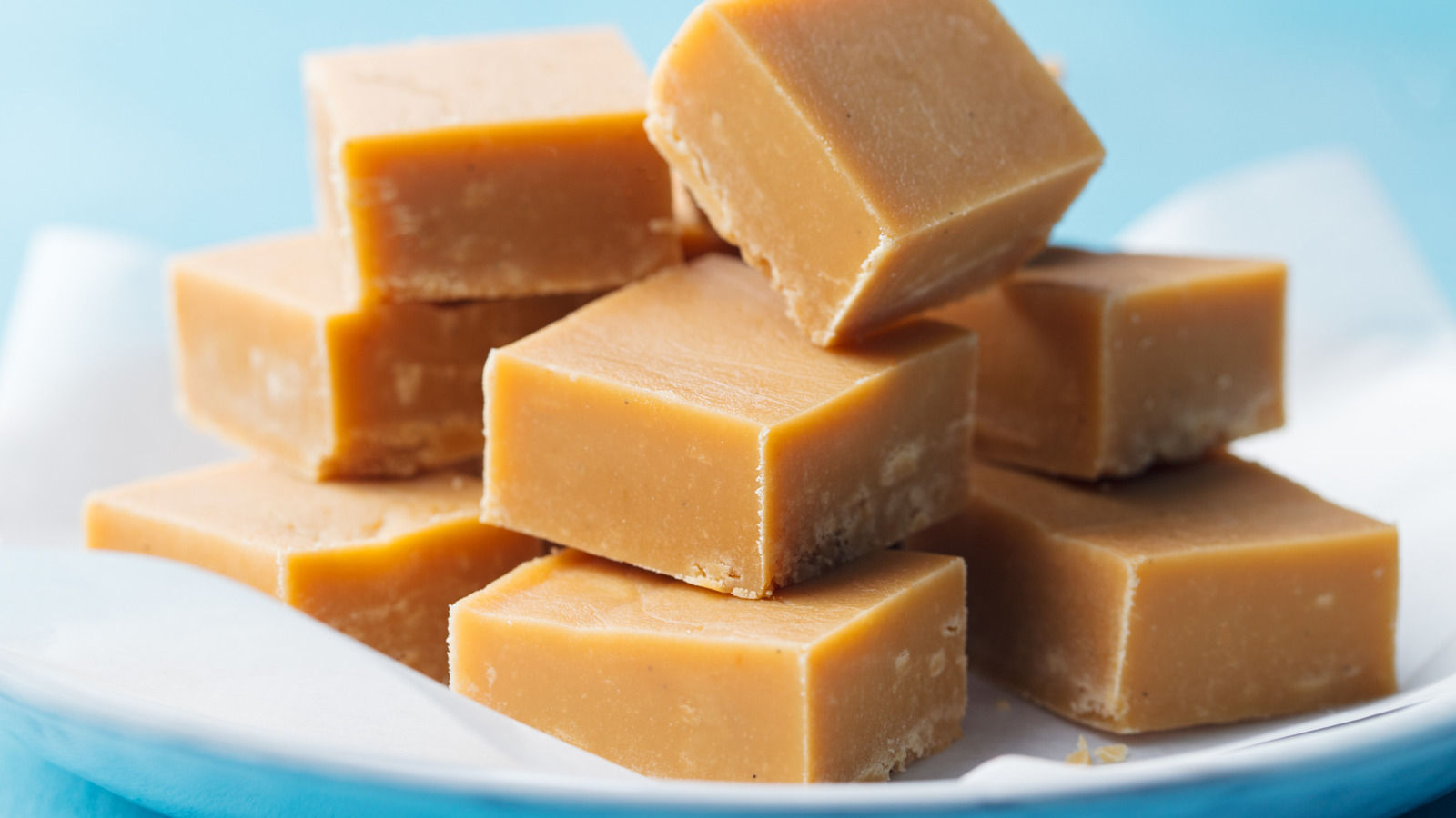Pumpkin Fudge Starts With Sweetened Condensed Milk And Coffee Creamer, And Ends Up Tasting Like Fall