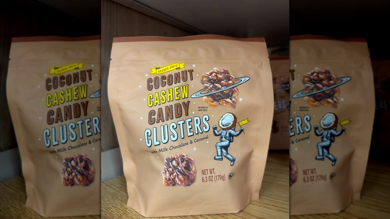 package of Trader Joe's Coconut Cashew Candy Clusters