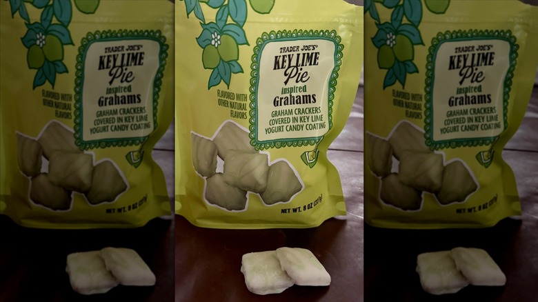 package of Trader Joe's Key Lime Pie Inspired Grahams