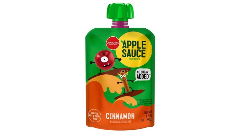 recalled cinnamon applesauce pouch