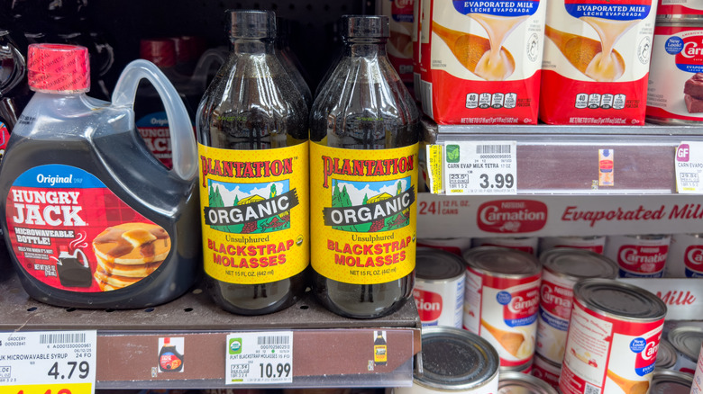 blackstrap molasses for sale at grocery store