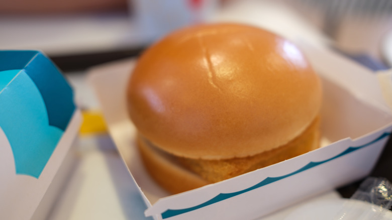 mcdonald's filet o fish sandwich in box
