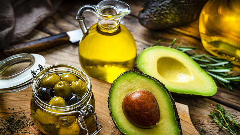 Avocados and oil