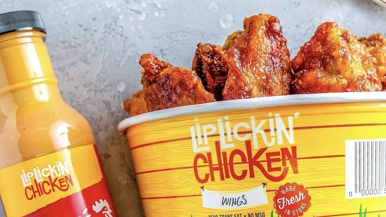 bucket of Lip Lickin' Chicken