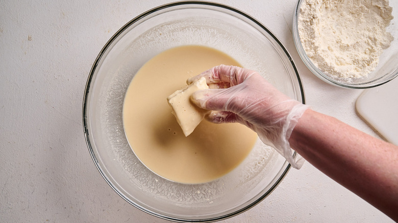 dredging fish in beer batter