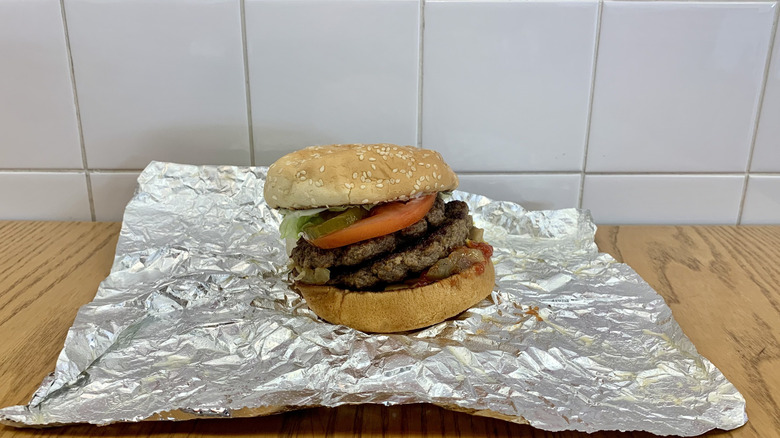 Five Guys' All the Way burger