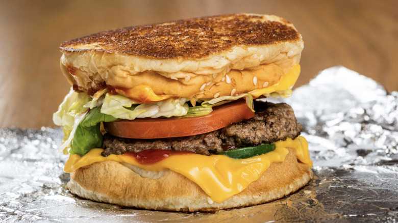 Five Guys' patty melt