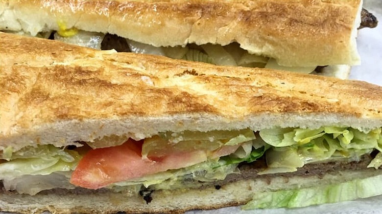 Cuban steak sandwich from Arco Iris Cafe