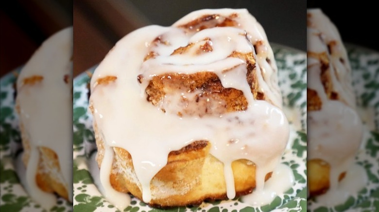 Cinnamon roll from Florida Cracker Kitchen