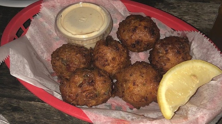 Conch fritters from Southport Raw Bar