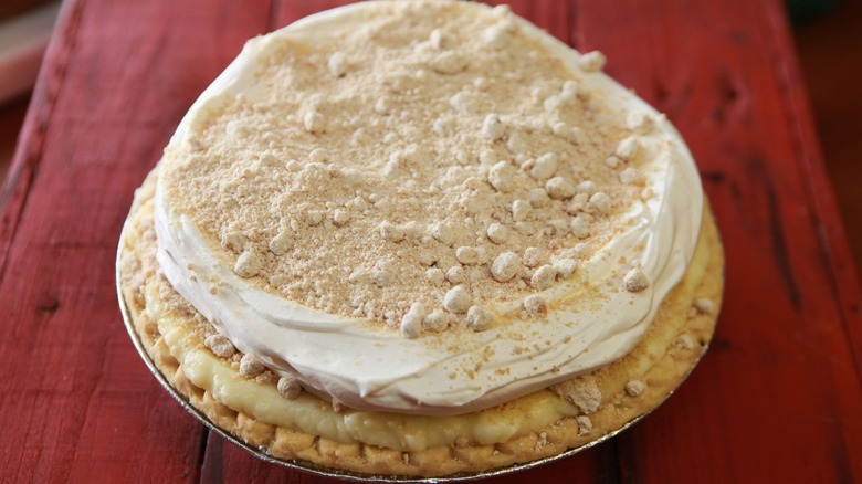 Peanut butter cream pie from Ypder's