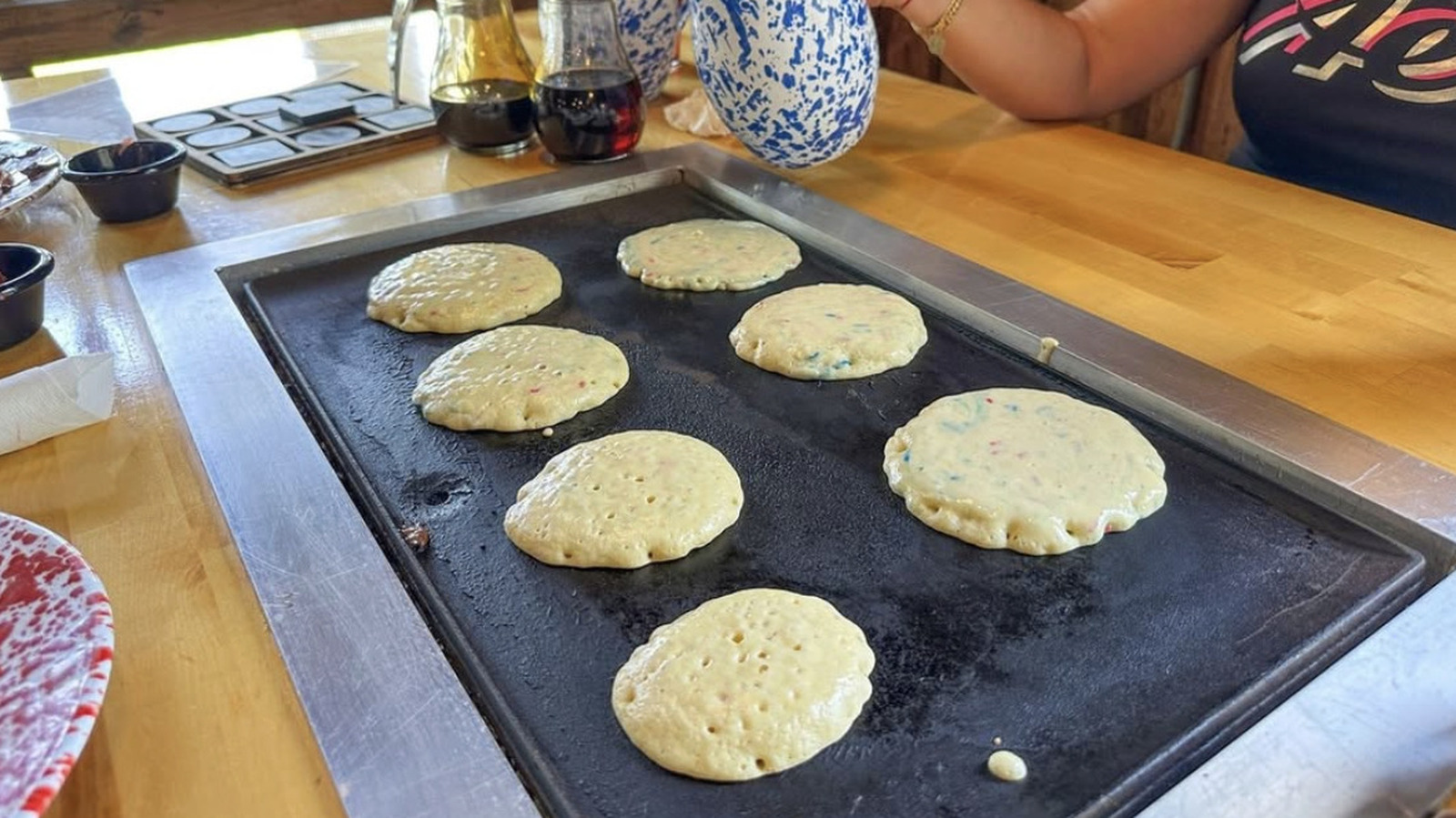 The Florida Restaurant That Lets You Cook Pancakes Hibachi-Style