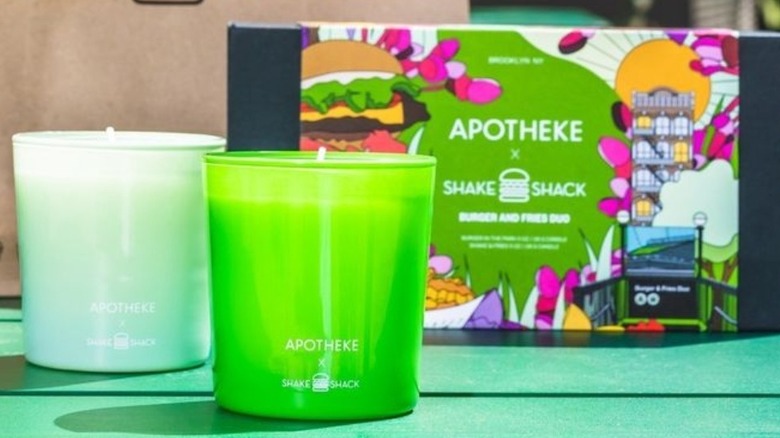Shake Shack food-scented candles