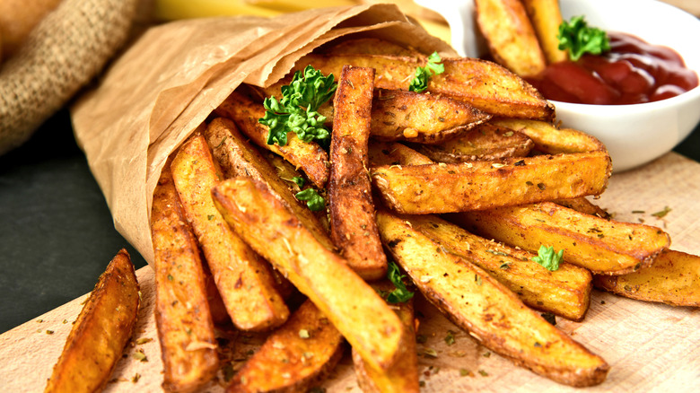seasoned french fries