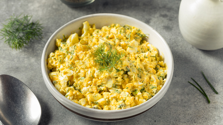For An Unforgettable Egg Salad, Add A Few Splashes Of This Powerhouse Ingredient