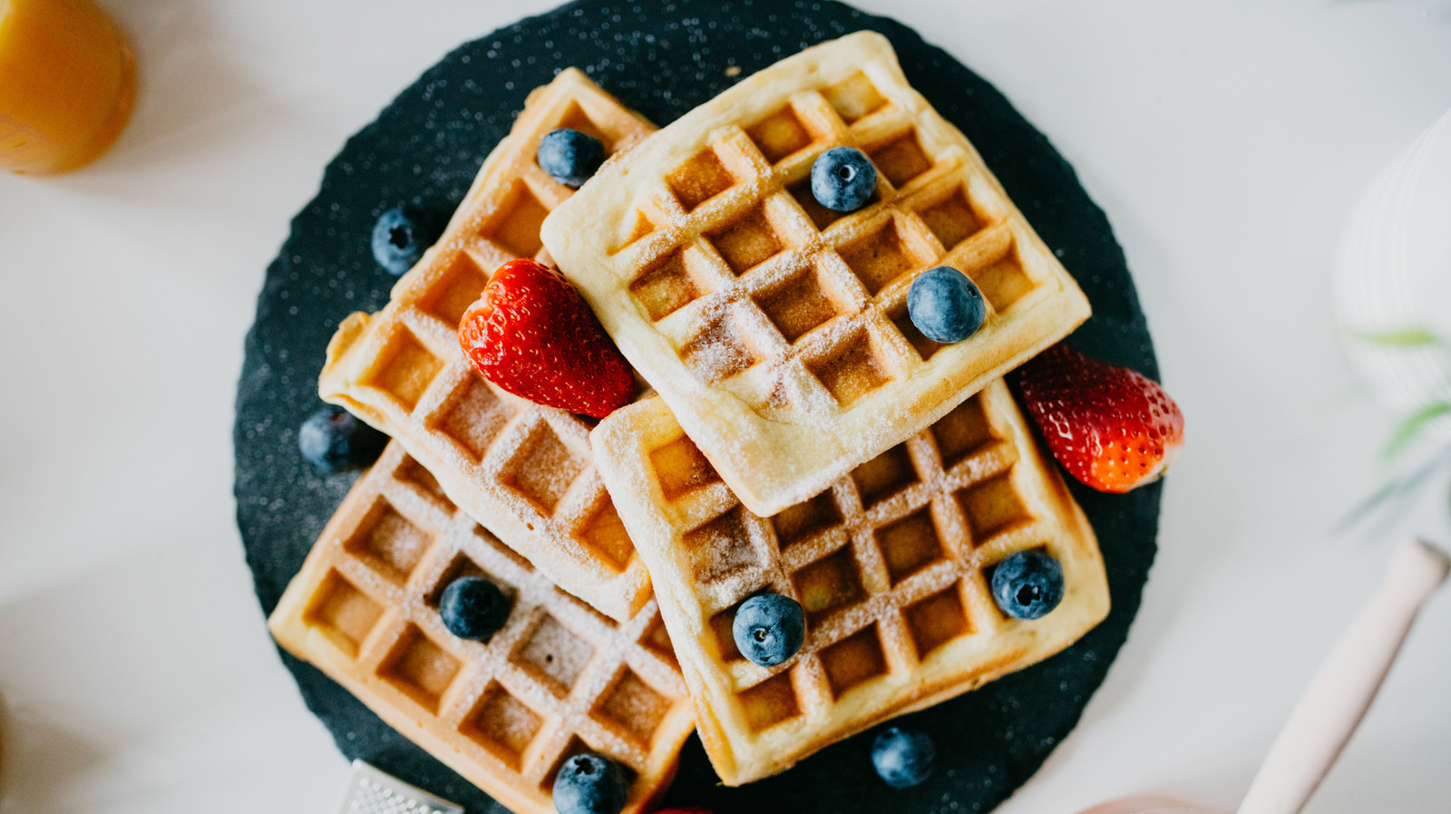 For Extra-Tender And Fluffy Waffles, Skip The Oil When Using Boxed Mix And Reach For This Tangy Ingredient