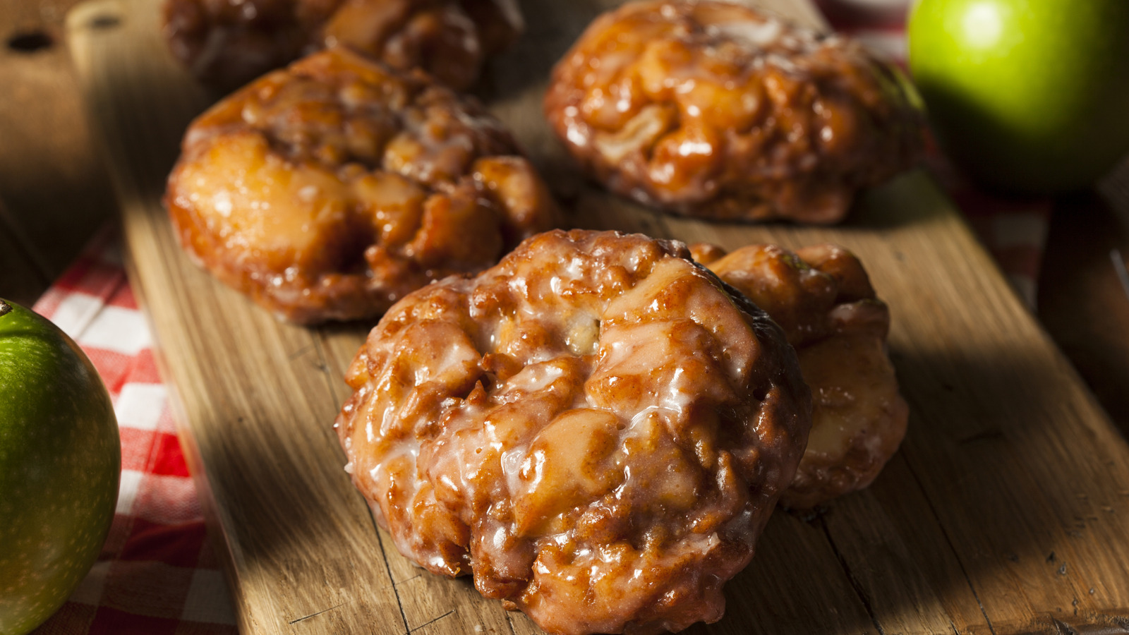 For Shortcut Apple Fritters At Home, Use Store-Bought Pancake Mix - Tasting Table