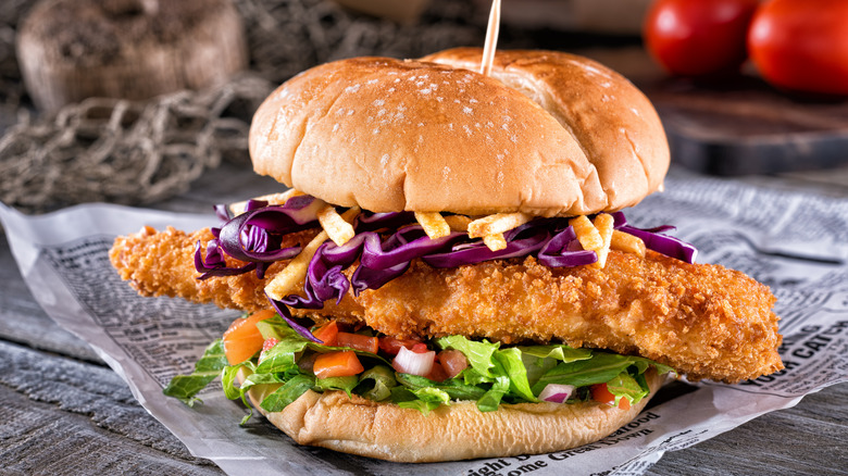 classic fish sandwich