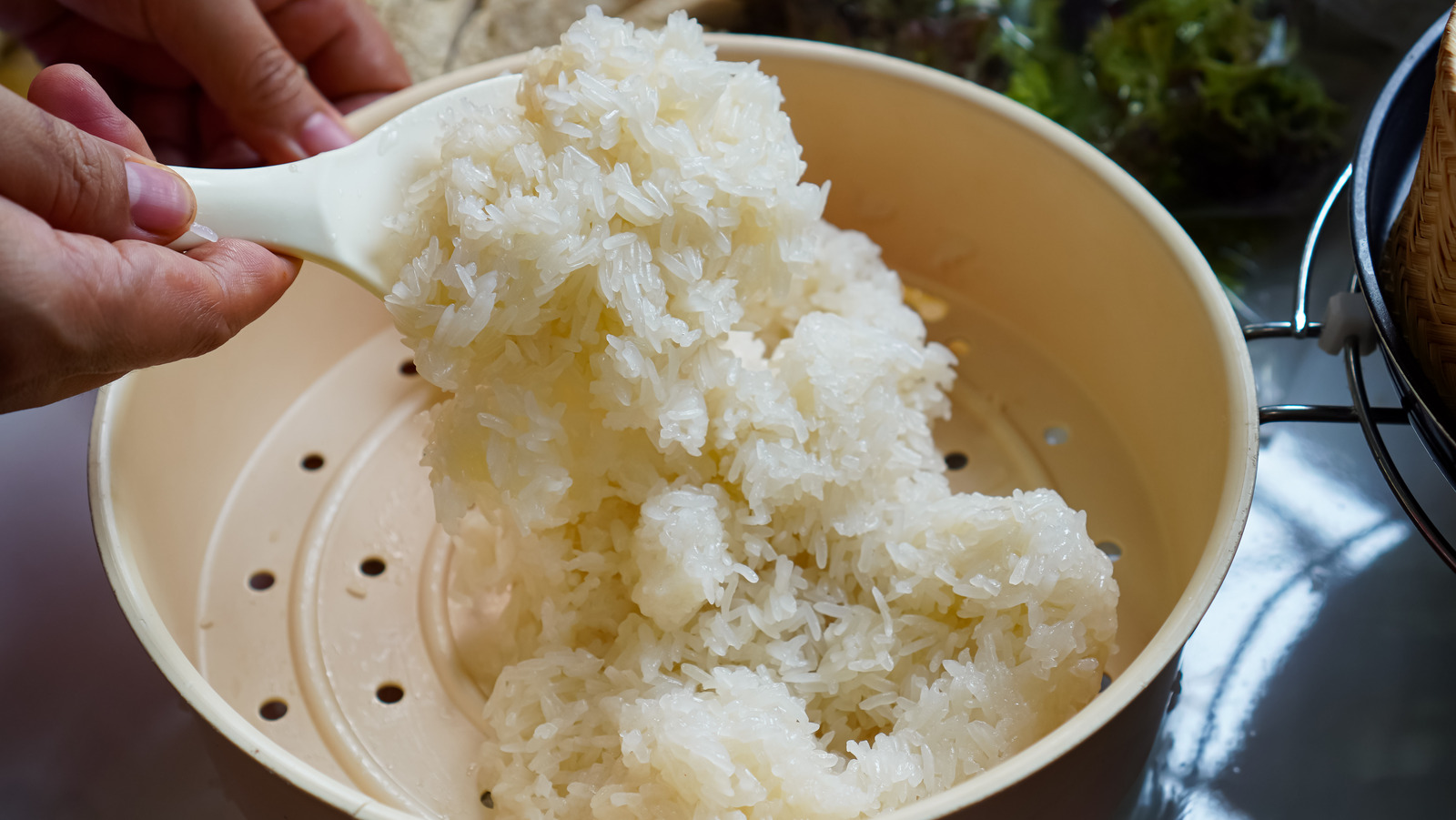 The Absolute Best Tip For Making Sticky Rice Is To Not Rinse It