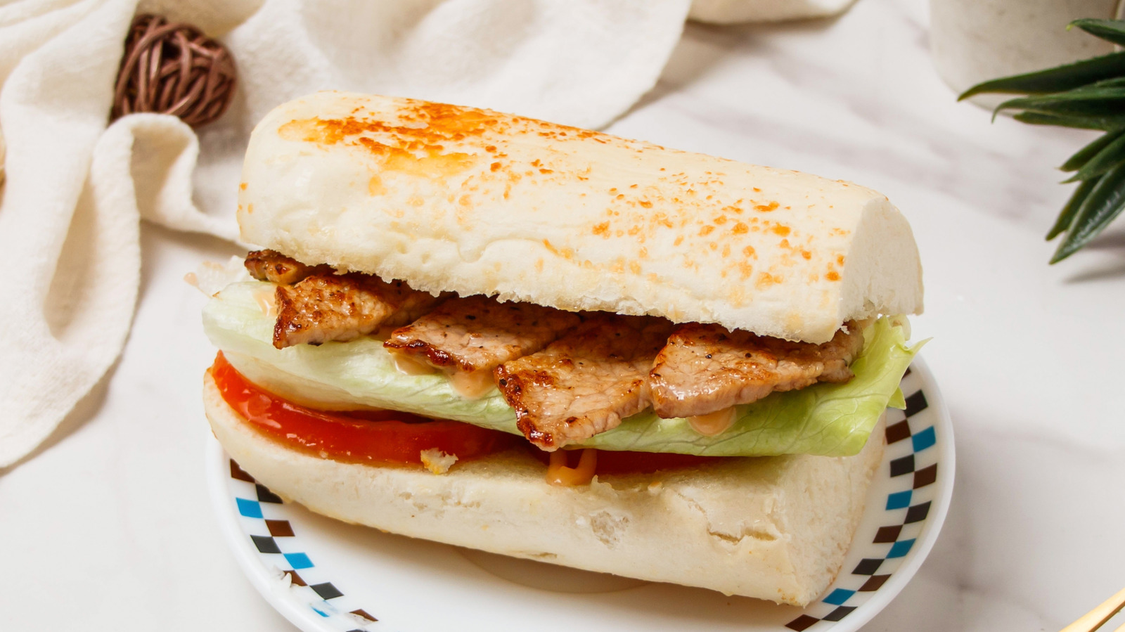 Forget Basic Coleslaw: This Sweet Crunchy Topping Was Made For Pork Chop Sandwiches