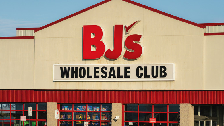 The outside of a BJ's Wholesale Club location