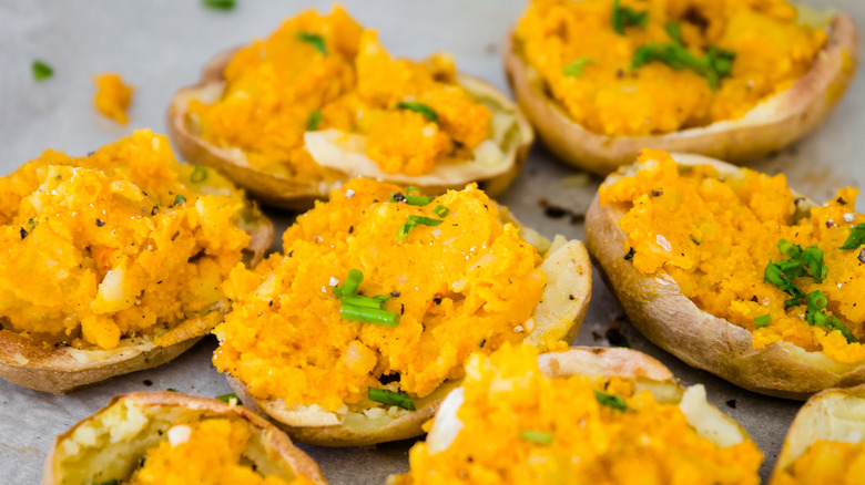 deviled potatoes with turmeric