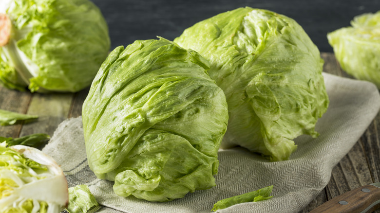 heads of lettuce