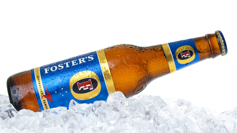 Bottle of Foster's beer