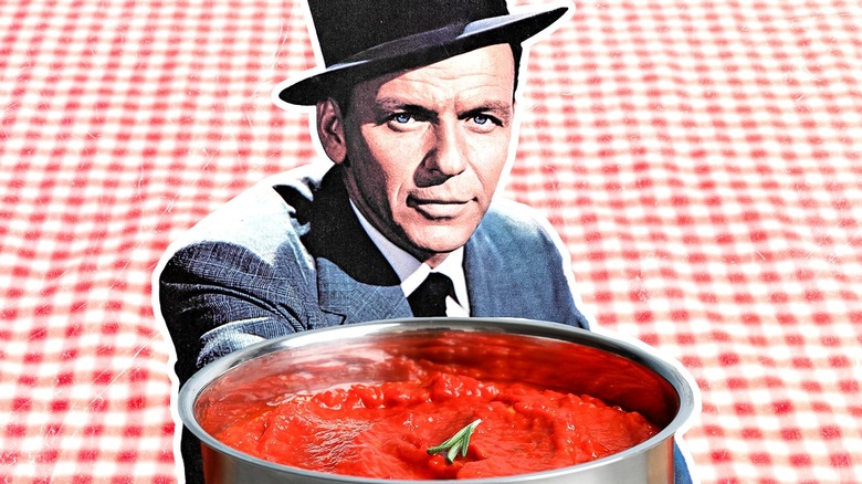 Frank Sinatra and tomato sauce 