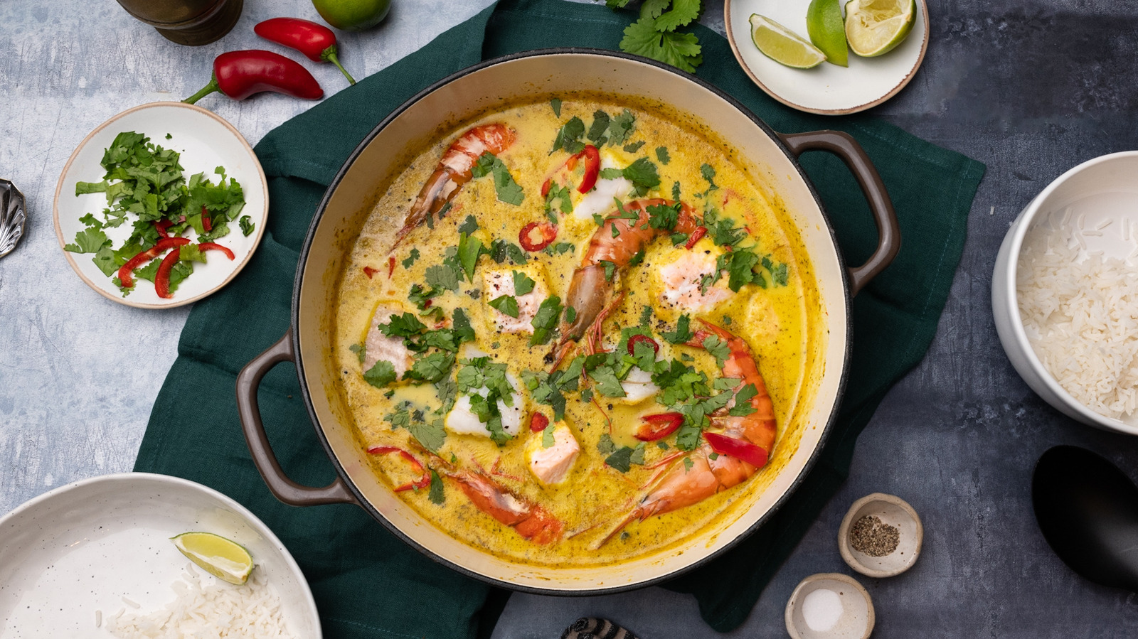 Fresh And Vibrant Coconut Fish Curry Recipe