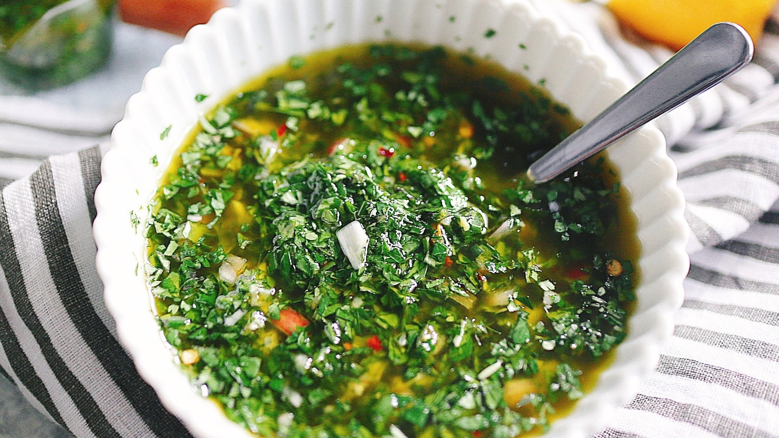 Fresh Chimichurri Sauce Recipe
