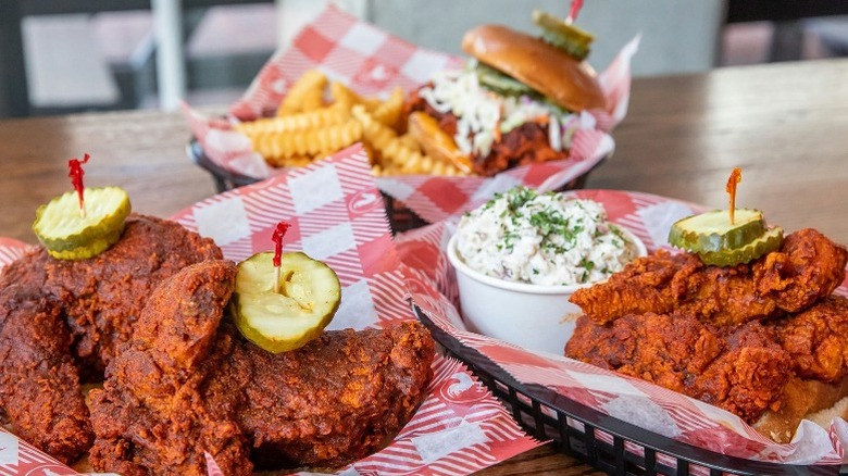 Hattie B's Hot Chicken meals