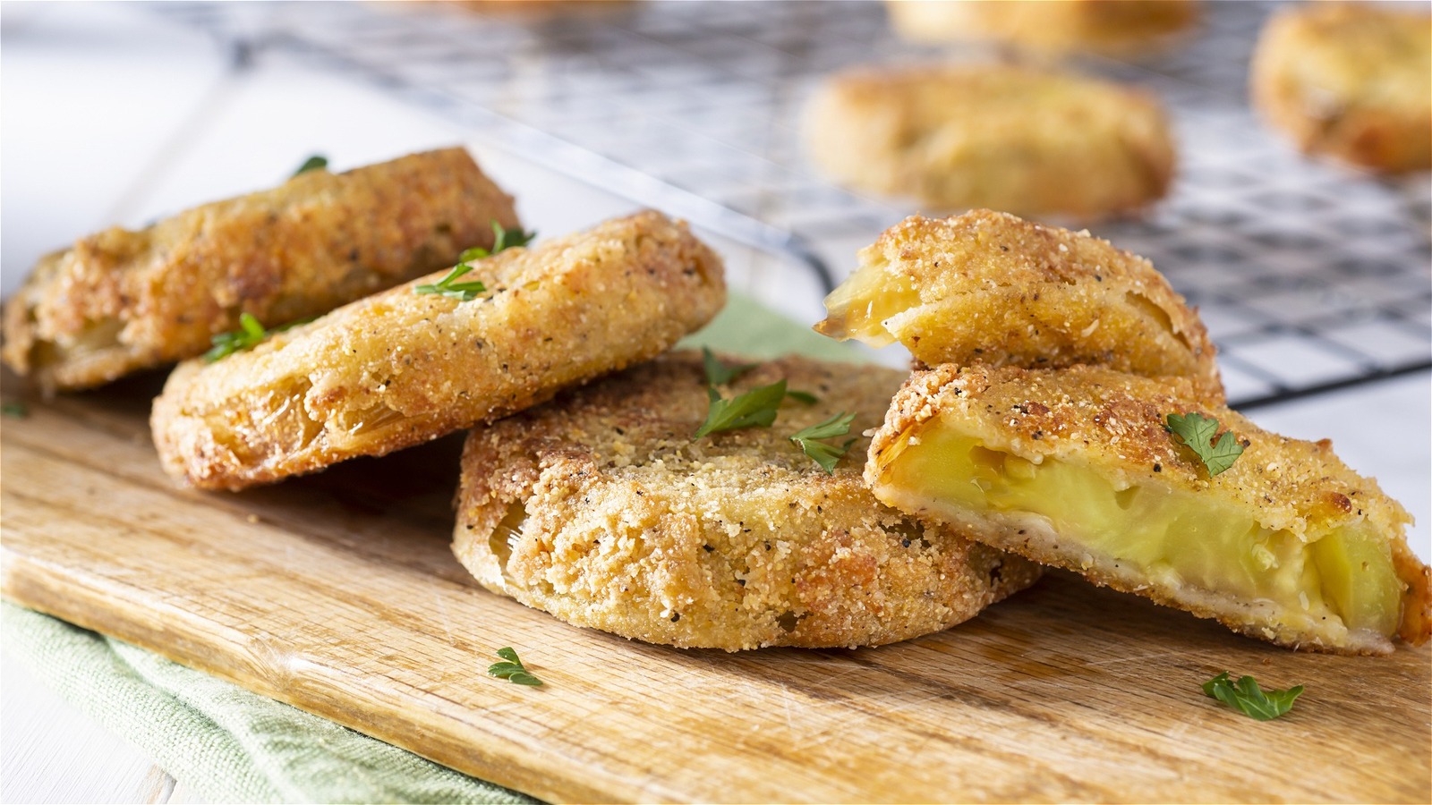 How to Make Fried Pickled Green Tomatoes