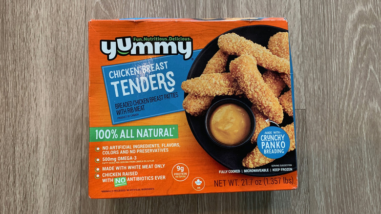 Yummy Chicken Tenders on Table