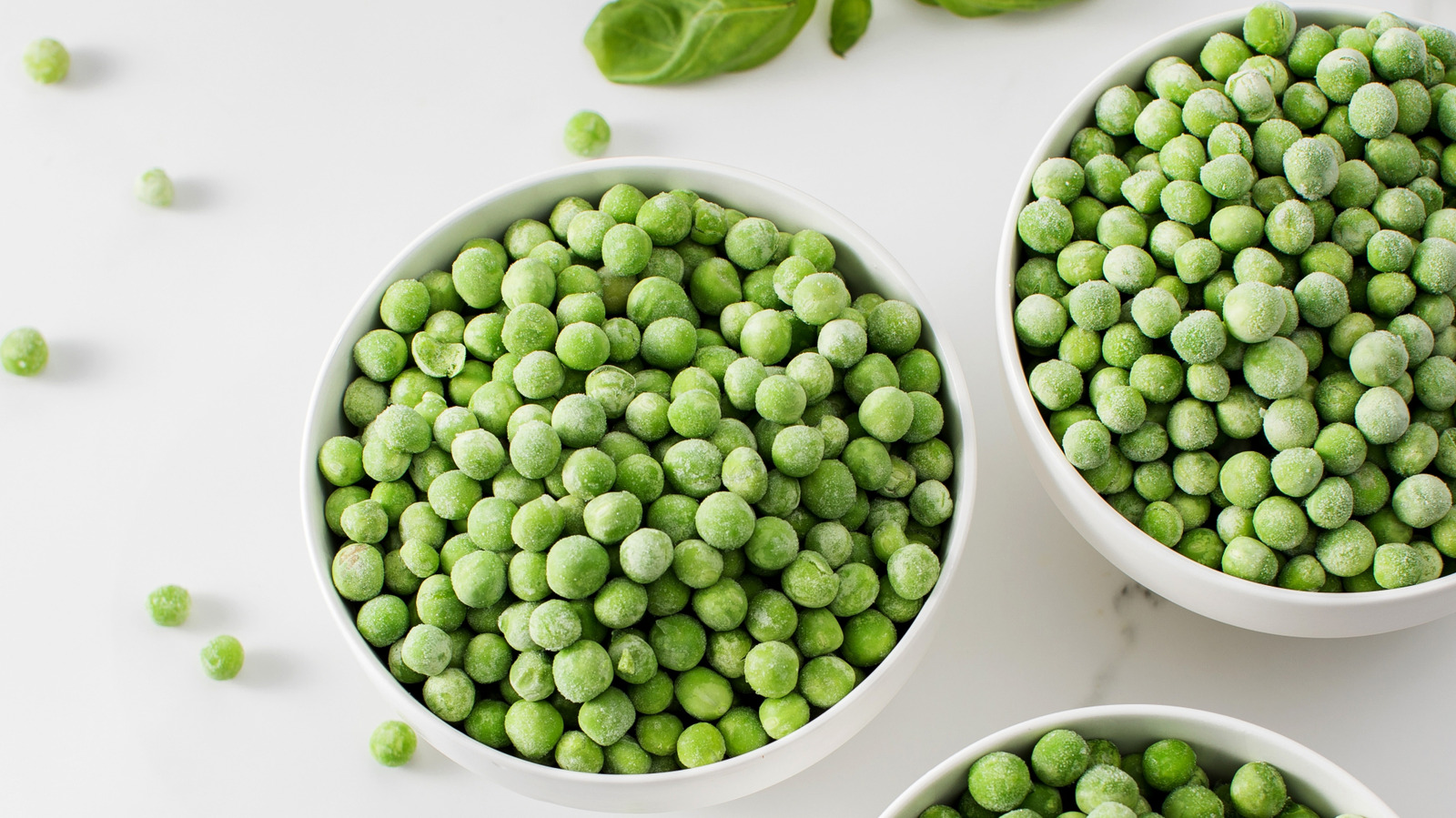 Pesto and Parmesan Give Frozen Peas a More Italian Finish