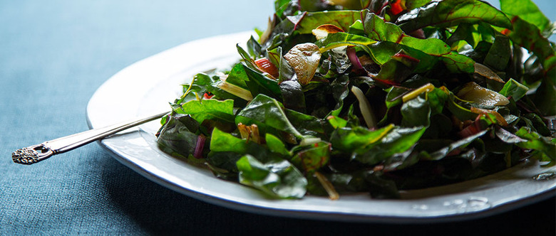 Garlicky Swiss Chard